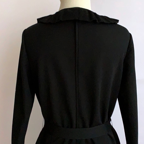 SOLD! VINTAGE Sebastian Black Maxi Dress - Picture 3 of 8